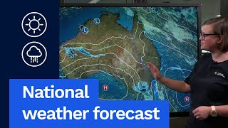 National Weather Forecast 10 Sept: Patchy showers in the west, possible storms in the south-east