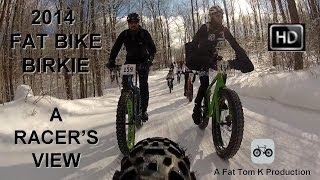 Fat Bike Birkie 2014 - A Racer's View