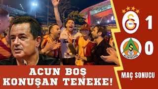 BİZİM BAŞARISIZLIĞA TAHAMMÜLÜMÜZ YOK! | Galatasaray 1-0 Alanyaspor Maç Sonu. #galatasaray