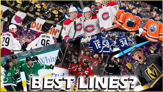 NHL's BEST LINES RANKED