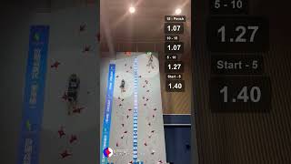 4.79 Speedclimbing World Record Breakdown! #speedclimbing #worldrecord #usa #indonesia #china