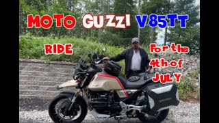 MOTO GUZZI V85TT FREEDOM RIDE for the 4th of JULY