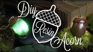 DIY Resin ACORN - look like real