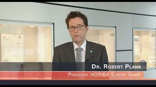 Video Message Dr. Robert Plank - HORIBA Europe (2021)