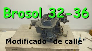 Como maximizar la performance de un Brosol 32 36  Para mejor performance en calle