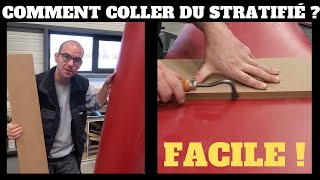 comment coller du stratifié ? tuto simple