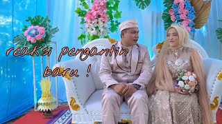 acara pernikahan (ngunduh mantu) -okcy dan Ade