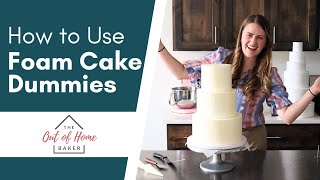 How to Use a Foam Cake Dummy | The Out of Home Baker