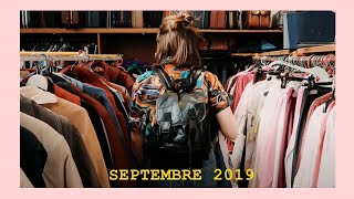 VLOG SEPTEMBRE - Friperie, couture & ciné en plein air