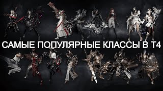 Lost Ark. Самые популярные классы в Т4 на корейских серверах.