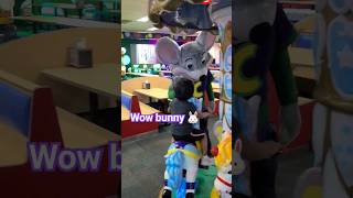 Bunny's 👋 at Chuck E Cheese