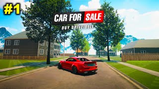 I OPEN MY CAR SHOWROOM | CAR FOR SALE SIMULATOR 2023 | PC GAMEPLAY [2K60FPS]