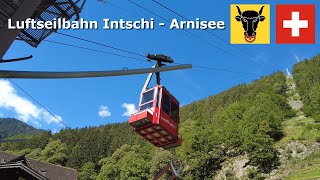 Arniberg (1/3) - Aerial Cable Car Intschi-Arnisee (September 2023) 4K