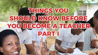 WARNING:Five things they don't tell you about teaching..#teacherstraining