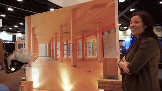 #TradeShowTV | Tallest Wood Building, LEED v4 @Naturally Wood | BUILDEX 2019 feat. Chandel Diebold