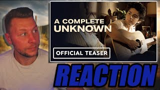 A Complete Unknown - Trailer Reaction | Bob Dylan | Timothée Chalamet | Edward Norton | Elle Fanning