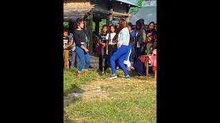 Nepali girls dancing