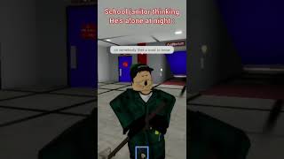 Janitor thinks he's alone at school 🤣 #roblox #funny #trending #shorts #subscribe #fyp #fun #short