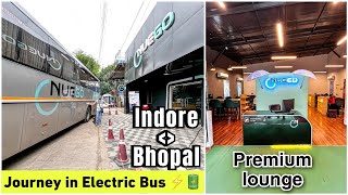 Indore to Bhopal in Neugo Electric Bus | Neugo Electric Bus Review | Indore to Bhopal Bus journey