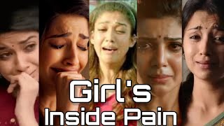 Girls Inside Feeling and Pain 🥺||Girls Feeling Whatsapp Status Tamil 😭||Sad status