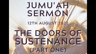 The Doors Of Sustenance (Part 1)