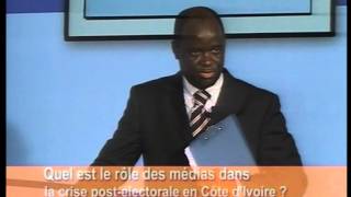 Débat post-électoral en Côte d'Ivoire le Dr Vincent-Sosthène FOUDA