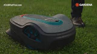 GARDENA Robotic lawnmower Myth 3: Rain is the end of the world