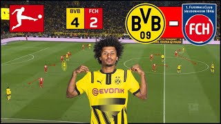 Heimsieg gegen den Tabellenführer: Borussia Dortmund - 1. FC Heidenheim (4:2) | Taktik-Analyse