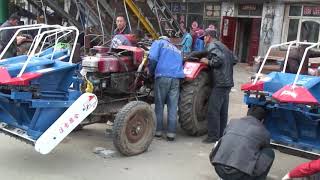 Boslead Front Hanging Clenching Tractor Mounted Corn Harvester