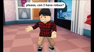 👉Full video: Toddler gets bobux for first time.😍 #robloxshorts  #robloxjokes #robloxrp #robloxfunny