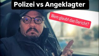 Polizei vs Angeklagter vor Gericht | wem glaubt das Gericht mehr? | #polizei #wissen #jura #anwalt