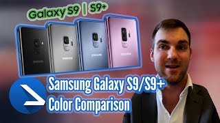 Samsung Galaxy S9 & S9+ Color Comparison