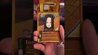 Naruto CCG Pack Opening! Eternal Rivalry😁 #shorts