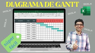 DIAGRAMA DE GANTT en excel