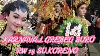 KARNAVAL GREBEG SURO SUKORENO 2024 RW 14