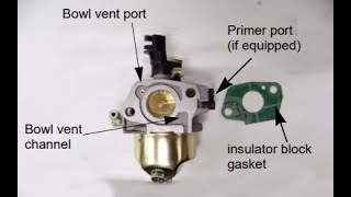 Huayi and Deni Carburetor Repair Manual - MTD Engines