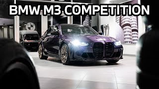 BMW M3 Competition G80 Individual Daytona Violet Metallic 2023 Review