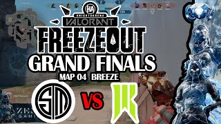 TSM vs Shopify Rebellion - GRAND FINALS - Map 04 Breeze - KnightsArena FREEZEOUT 2022