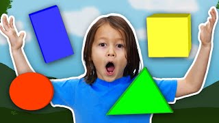 Shapes And Colors! | Learn Shapes & Learn Colors | Funtastic Playhouse