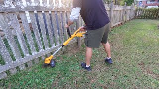 Amazon String Trimmer 20V Dewalt Battery Compatible - Unboxing/Review