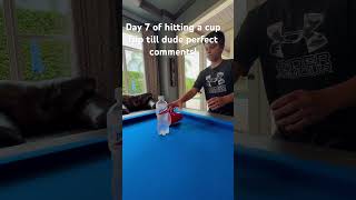 Do you they they will comments? (Day 7) @dudeperfect #trickshot #trickshots #shorts