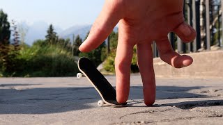 I Tried Street Fingerboarding??