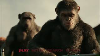 War for the Planet of the Apes (2017) - Blu-Ray™ Menu Walkthrough