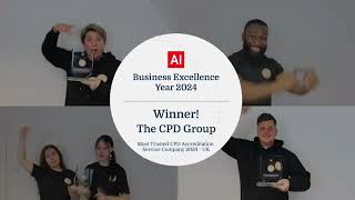 🏆 The CPD Group Awarded The Most Trusted Accreditation Service Company UK