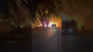 Incendios en Alvear afectaron viviendas, un auto y malezas