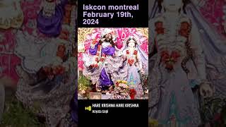 Iskcon montreal February 19th, 2024