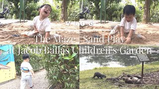 The Maze and Sand Play at Jacob Ballas Children Garden | Singapore Botanic Gardens