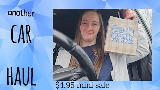 2.95 mini sale car haul Bath & Body Works