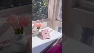 unboxing the pink ipad mini ASMR edition 🎀 would you buy it? #ipadmini #appleproducts #asmrsounds 