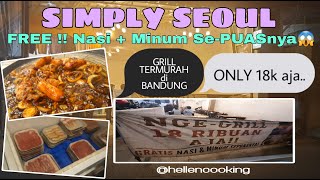 Grill TERMURAH !! Rekomendasi Tempat Grill Termurah di Bandung | Simply Seoul